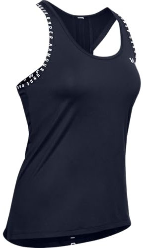 Under Armour Damen Ua Knockout Tank Ärmellos, Marineblau / Midnight Navy, XL EU