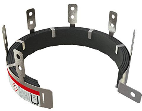 HBT ISITHERM Brandschutzmanschette BBR 2 | Für Rohrdurchmesser von 50-250 mm (160 mm) | Feuerwiderstand bis zu 120 Minuten