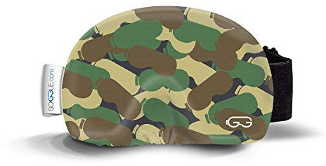 SOGGLE Skibrillen Schutz Überzug aus Mikrofaser (one Size), Farbe:Camouflage 01 Summer