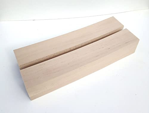 2 Tischfüße Kanthölzer Buche massiv, drechseln. Maße : 90x90mm stark. Hobelware. (9x9x25cm lang.)