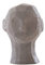 Cooee Design - Scultura in cemento, grafite, L 11,5 x H 16 cm