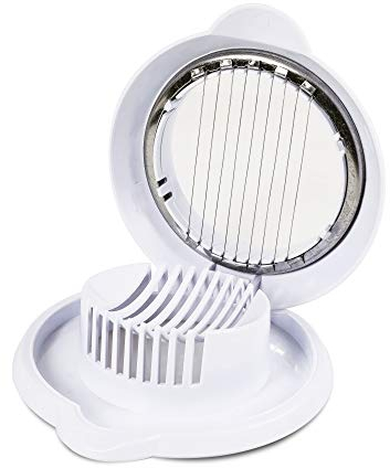 Commercial Chef Egg or Strawberry Slicer, 6 x 6, White