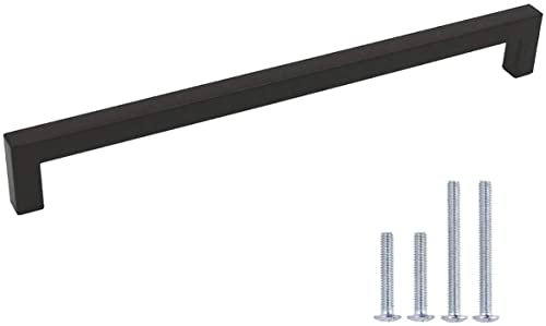 LONTAN 10 Pieza Tiradores Cocina 320mm Tiradores Cajones Cocina Negro Pomos y Vintage