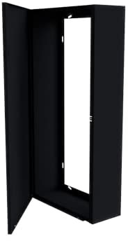 Coffret d'habillage pour tableaux électriques en acier noir - H 670 x L 340 x P 140 mm - Ref. RCH200NR - Marque ATOLE