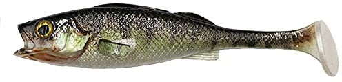 LMAB KØFI (KÖFI) Perch Shad 23 cm - 88g - Hechtköder Bigbait Farbe Zander Skin