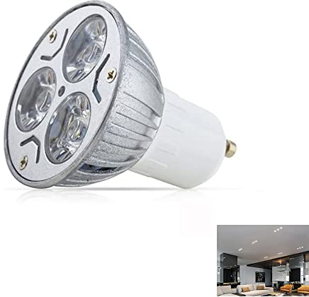 GU10 LED, 3W 210-240 Lumen Leuchtmittel, Warmweiß 3000K Birne Lampe Spot, ersetzt 25W Halogenlampen, 120° Grad Strahlwinkel Reflektorlampen Nicht dimmbar Spotlight Schlafzimmer Esszimmer Wohnzimmer