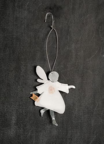 Good old Friends Mini Wunschfee Pusteblume - Hängende Feen-Figur - Hängeornament - Weiß - Fantasie - Kinder - Weihnachten