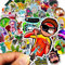 50pcs American Drama Rick und Morty Aufkleber DIY Style Decal für Homecar -Kühlschrank