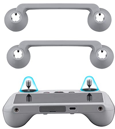 Hsupez 2 Stück Mini 3 Pro Joystick Schutz, Daumen Stick Schutz, Rocker Abdeckungshalter für DJI Mini 3 Pro/Mini 3 / Air 2S / Air 2 / Mini 2 / Mavic 3 Drohne DJI RC-Controller Zubehör