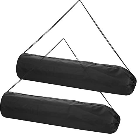 PATIKIL 35 Inch Camp Chair Replacement Bag, 2 Pack Nylon Foldable Carry Bag Storage Bag with Shoulder Strap for Outdoor Camping, Black