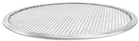 Pizza Stahl Pizza Stahl Pizza Backform Runde Pizza Pfanne Pizza Pfanne Netz Pizza Ofen Pfanne Pizza Crisper Pfanne für Zuhause Restaurant Rundes Tablett Rundes Tablett