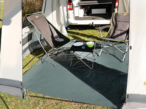 APT Bodenschutzplane mit Ösen 300x600cm Bodenplane für Campingzelt, Vorzelt