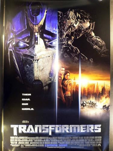 Transformers - Megan Fox - Peter Cullen - Int. Filmposter 100x70cm gerollt