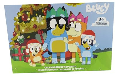 CYP Brands Blue Adventskalender, Kalender mit Überraschungen, Weihnachten, Geschenke, Mutlicolor, offizielles Produkt