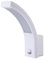 EL-HOME Luminaire de façade LED ML-20B7 avec détecteur de mouvement 140° PIR, 15W, 1000lm, capteur crépusculaire, IP54 - pour extérieur, applique murale, éclairage extérieur - blanc