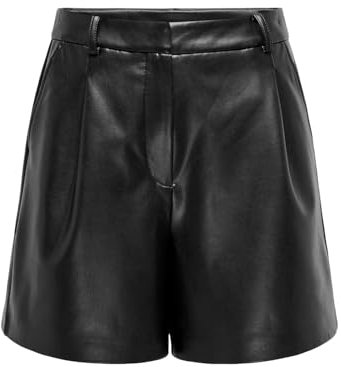 ONLY ONLPENNY Faux Leather Shorts OTW