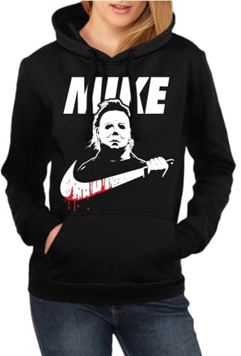 Life Is Pain Frauen Kapuzenpullover Horror Logo Mike Hoodie Streetwear Hardcore Jason Friday Größe XS - XXL