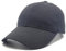 NAWOCHSE Baseballkappe, Unisex, Baumwolle, verstellbar, original, klassisch, unstrukturiert, einfarbig, Golf, Papa, Schwarz, Schwarz, 58 EU