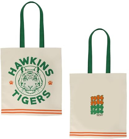 Cinereplicas Stranger Things - Tote Bag Stranger Things - 42 * 38cm - Licence Officielle