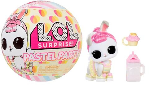 L.O.L. Surprise! Pastel Party Hops Tot - 1 Special Edition Puppe mit 6 Überraschungen, Inklusive Zauberhafter Frühlingshafter Mode und Accessoires, Zwei Puppen zum Sammeln, für Kinder ab 4 Jahren