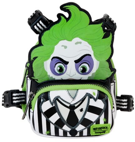 Loungefly Beetlejuice Cosplay Mini Rucksack Hundegeschirr Medium