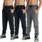 fovdtaa Pantalon de jogging pour garçon, coupe-vent et imperméable, pantalon décontracté confortable, pantalon d'extérieur chaud pour l'automne pour enfants, #3SE gris foncé/noir/bleu marine, 170-176
