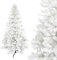 Azorex Árbol de Navidad Artificial Material PVC Soporte de Metal 150/180/210/240cm (Blanco, 210CM)