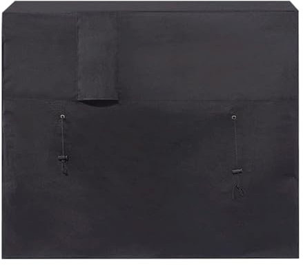 Pool Equipment Cover, Pool Pump Cover, Outdoor Pool Equipment Cover, Protective Pool Heater Cover, Pool Heater Cover with Hose Hole Swimming Pool Heater Shield with Hook Loop Strip for Outdoor Units