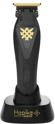 Kiepe Professional Hepike Series 6361 Haarschneider - Kabellos, mit Ladestation, Hochleistungs-Vektormotor - Leistungsstarker Profi-Trimmer mit langlebigen Stahlklingen für präzise Schnitte und komfor