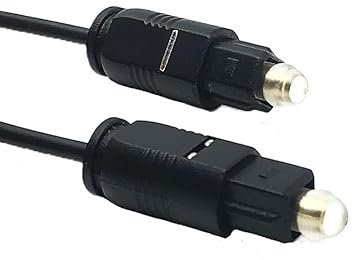 Digital Toslink - Cavo audio ottico compatibile con Samsung GQ 65 Q 60 AAUXZG QLED TV 4K 65 pollici