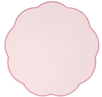 Villeroy & Boch – Fleur Gifts Platzset, Maße: ca. 40 × 40 cm, Rosa, Textile Tischunterlage mit sanfter Farbwirkung, Hochwertige Baumwolle & Polyester