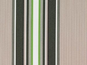 Primrose Multi Stripe polyester cover for 6m x 3m awning