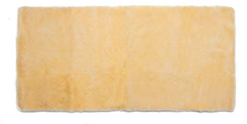 Reissner Lammfelle MB-VF Medizinische Lammfell Betteinlage Bettfell Schaffell Vollfell Qualität 80x180cm (medizinisch gegerbt)