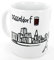 die stadtmeister Keramiktasse Skyline Düsseldorf - als Geschenk für Düsseldorfer & Fans der Metropole am Rhein oder als Düsseldorf Souvenir