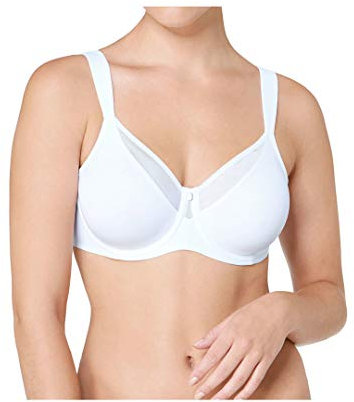 Triumph Womens True Shape Sensation W01 Minimizer Bra, White, 40C UK