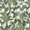 Erismann Paradiso Wallpaper Jungle Green Leaves Paradise Tropical Feature Vinyl