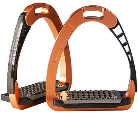 Acavallo Steigbügel Arena Alupro Safety Stirrups | Farbe: Orange | Größe: OneSize