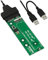 QNINE SSD vers SATA ou Adaptateur USB pour (Uniquement 2012 Ans) MacBook Air et Pro Retina avec câble, convertisseur de Disque Dur, Prise en Charge 2012 Ans