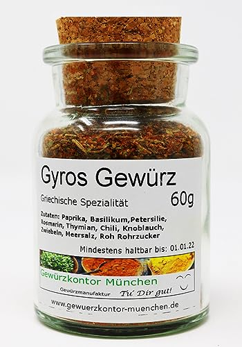 Gyros Gewürz 50g im Glas Gewürzkontor München