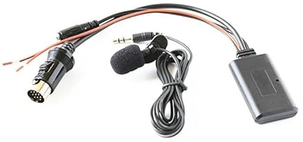 Car Bluetooth Receiver Module Bluetooth Car Reciver with mic Replacement for KENWOOD CA-C2AX KCA-iP500 CA-C1AX 13Pin Radio Stereo Aux Cable Adapter Wireless Audio Input