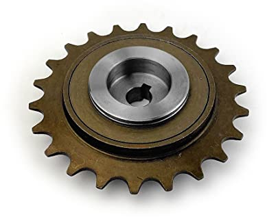 16T Freewheel for Unite Motor 1/2 x 1/8 Chain Freewheel Fit #410 Bicycle Chain Customized Freewheel Base for Left Drive Motor (22T)