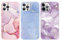 Yoedge 3 Stück für iPhone 6 Plus / 6s Plus Hülle 5,5, Ultra Dünn Slim Weich Silikon Flexible TPU Handyhülle mit Aesthetic Marmor Muster Matt, Stoßfest Kratzfeste Bumper Schutzhülle für iPhone 6s Plus