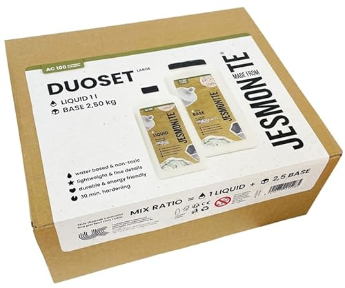 Jesmonite Jesmonite AC100 Box Duoset 1L Liquid & 2,5Kg Base