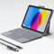 Keyboard Case for iPad 10th Generation,Bluetooth Wireless Detachable Magnetic Stand Rechargeable Keyboard with Folio Slim Compact Removable Cover with Trackpad, Backlit Keys,Wireless Keyboard