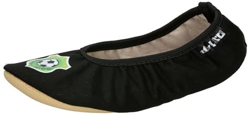 Lico Unisex Kinder G1 Gymnastikschuhe, Schwarz Canvas, 29 EU