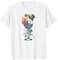 Weinglas mit Weinreben, Wein Sommelier T-Shirt