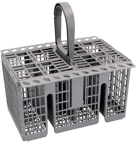 Cesta Cubiertos Lavavajillas Universal 225x210x160 mm con Código Original C00386607 C00257140 488000386607 para Whirlpool para Indesit para Ariston para Hotpoint - Garantía 5 Años - ONIX TECH