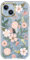 luolnh Compatible with iPhone 15 Case with Wrist Strap,for Women Girls,Shockproof Clear Floral Pattern Hard Back Cover for iPhone 15 6.1 2023 -Lotus Flower