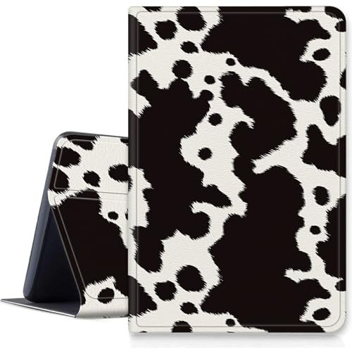 Funda de piel de vaca para tablet Amazon Fire Max 11 de 11 pulgadas (13ª generación, lanzada en 2023), cubierta delgada con soporte multiángulo, fuerte imán protector con apagado y encendido