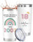 GiftGem 18th Birthday Gifts for Girls - Born in 2007 Personalised Gifts Mugs, Travel Mug, Funny Birthdays Presents for Travel Mug, 18th Birthday Gifts for Daughter Grandaaughter Best Friend Sister